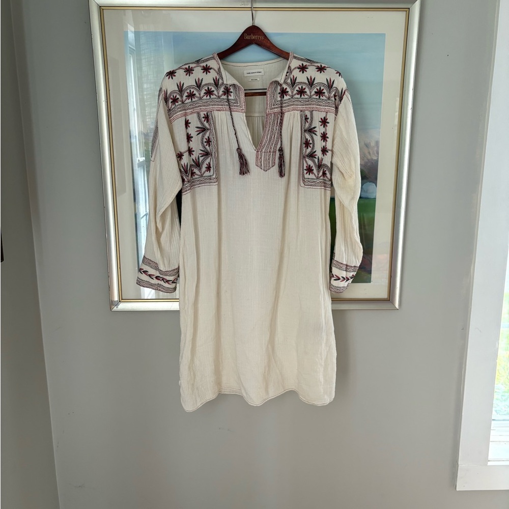 Isabel Marant Embroidered Tunic Dress